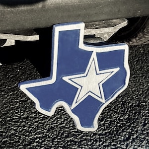 Cubierta de enganche para mapa de Cowboys Star Texas