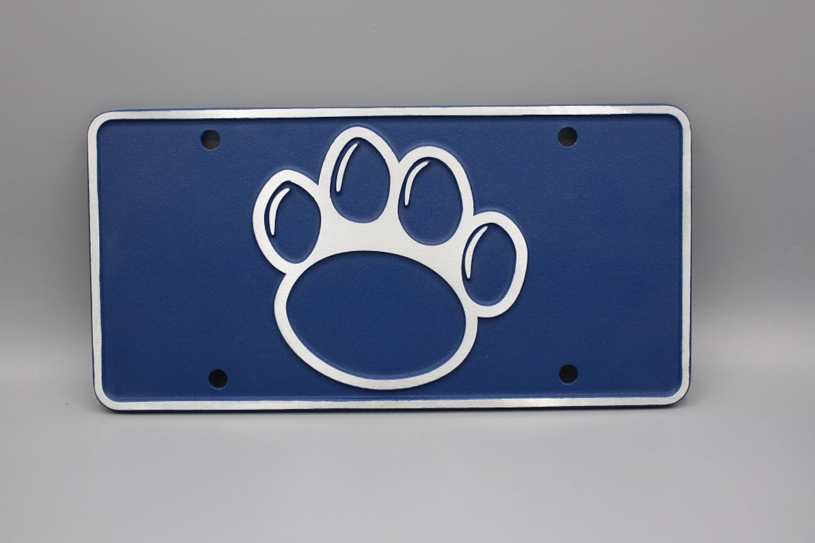 License Plate Penn State Paw Etsy
