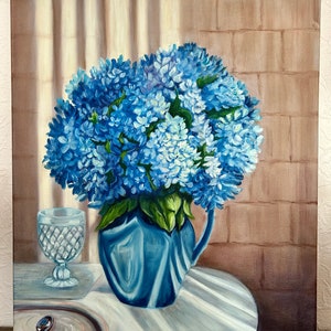 Blue Hydrangeas