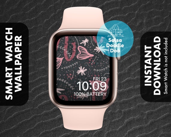 Boho gris gris Apple Watch fondo para iWatch Face SE 4 5 6 | Etsy México