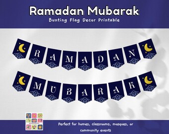 Ramadan Ghirlanda Eid Decorazione, 16 pezzi, Ramadan Mubarak, Ghirlanda Eid Mubarak Decorazione Stella Luna Lanterne Ramadan Decorazioni per Islam