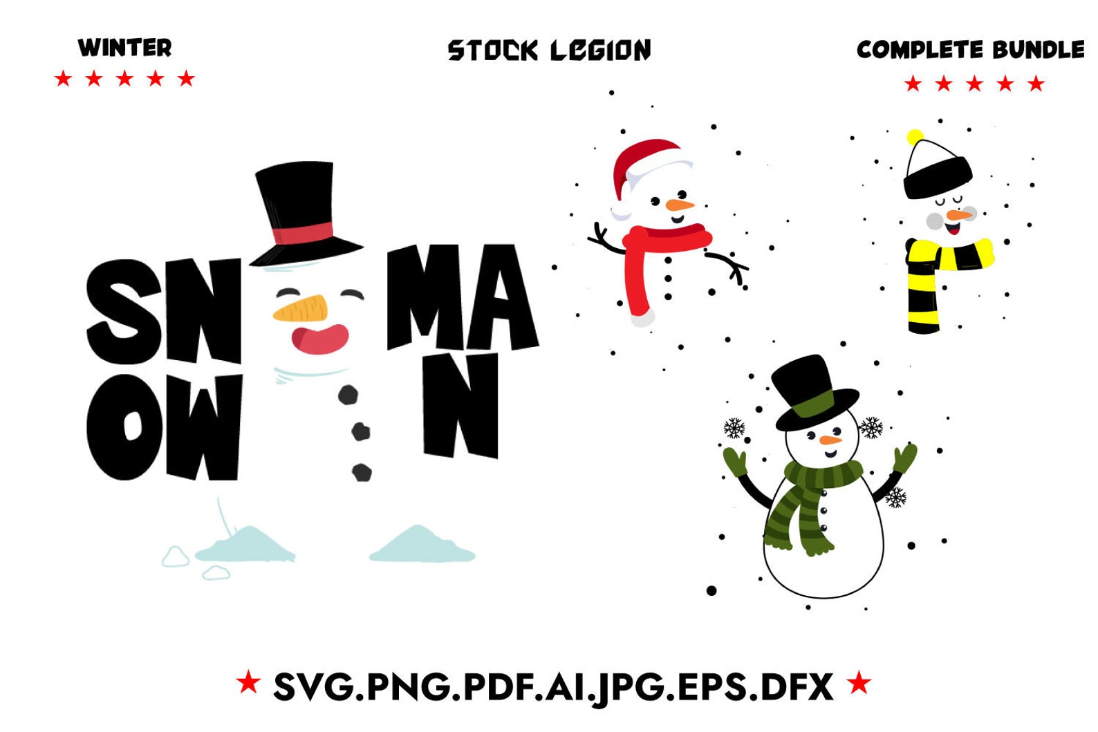 Download 48 Winter svg / Svg bundle / Snowman svg / Hello Winter svg / | Etsy