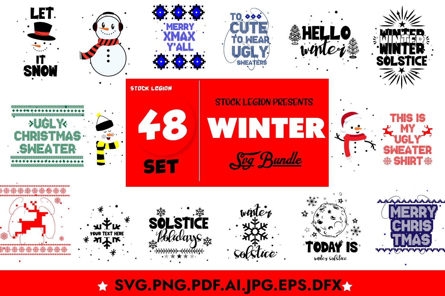 Download 48 Winter svg / Svg bundle / Snowman svg / Hello Winter svg / | Etsy