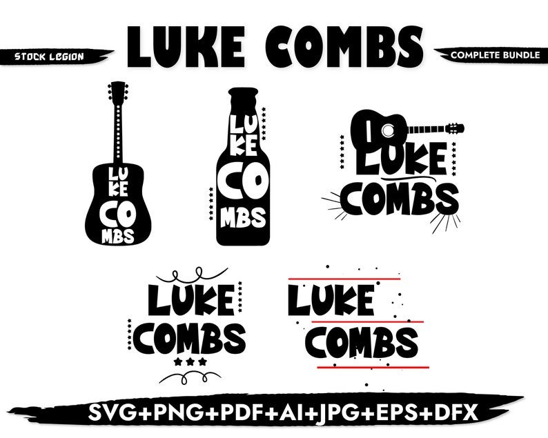 Download 16 LUKE COMBS SVG / Svg bundle / Country music svg / Luke | Etsy