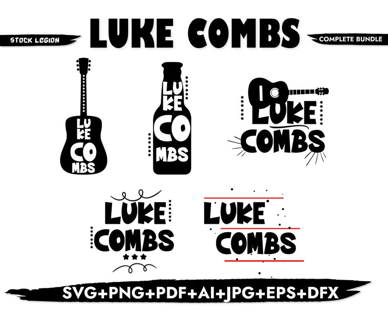 Download 16 LUKE COMBS SVG / Svg bundle / Country music svg / Luke ...