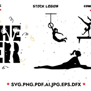 Download 48 Gymnastic svg / Svg bundle / Gymnastics dad svg / | Etsy