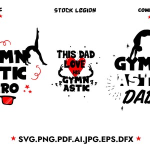 Download 48 Gymnastic svg / Svg bundle / Gymnastics dad svg / | Etsy