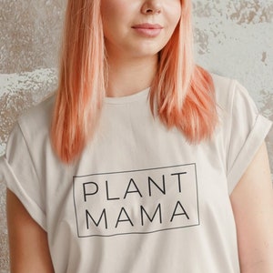 Plant mama SVG, fichiers svg plante dame, svg amateur de plantes, svg plante maman pour chemises, svg chemise de jardinage