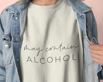 May contain alcohol SVG, Drinking shirt svg, Funny svg, Vacation svg cut files