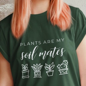 Les plantes sont mes potes Svg, fichiers Svg chemise plante pour Cricut, cadeau pour amoureux des plantes Svg