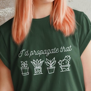 Ich würde das verbreiten Plotterdatei, Pflanzen-Shirt-Svg-Dateien für Cricut, Pflanzenliebhaber-Geschenk-Svg