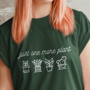 Juste une plante de plus Svg, fichiers Svg de chemise végétale pour Cricut, Svg cadeau pour amoureux des plantes