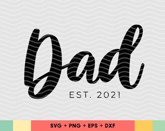 Download Dad Established Svg Etsy