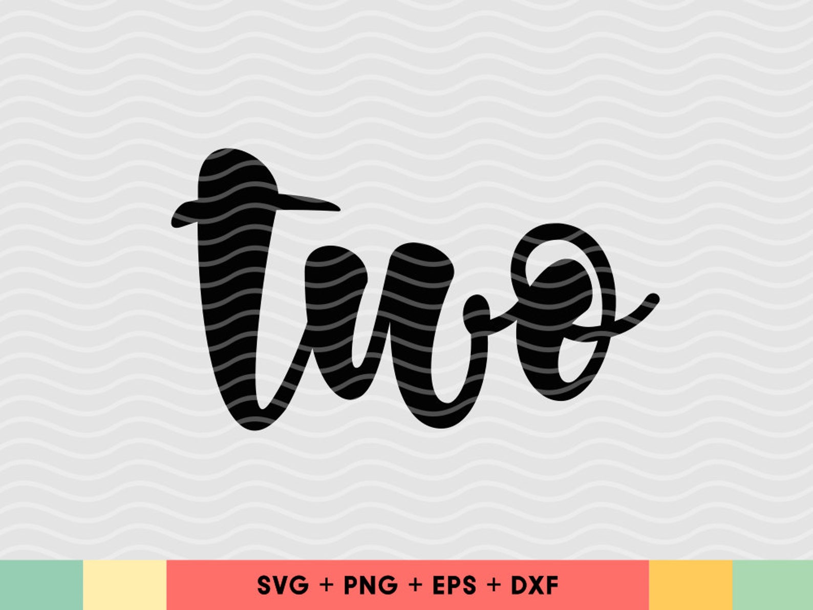 Birthday shark 2 two logo svg files for cricut dxf eps png cricut vector digital cut files