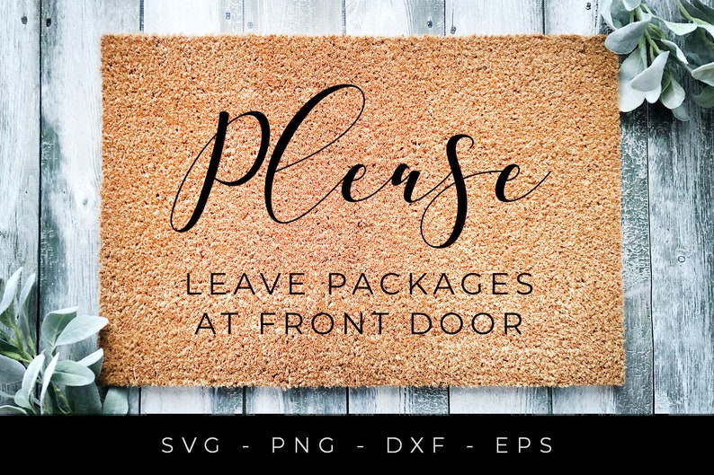 Package Delivery Signs SVG Bundle, Drop off Sign Svg Files for Cricut ...