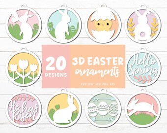Download 3d Easter Egg Svg Etsy