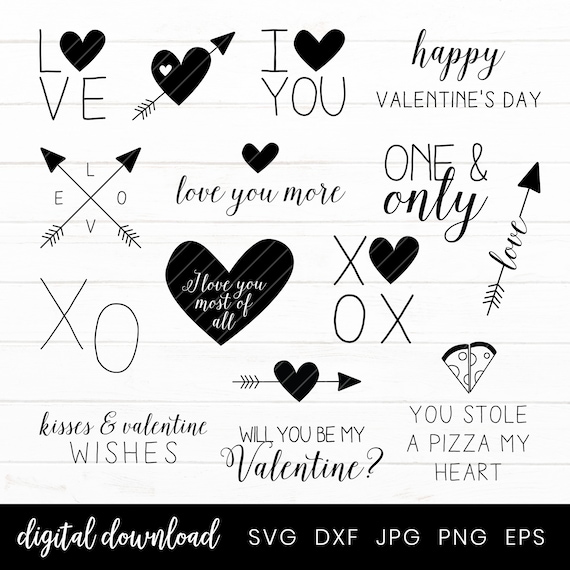 Download Valentine Svg Bundle Love Hearts Valentines Day Clip Art Etsy
