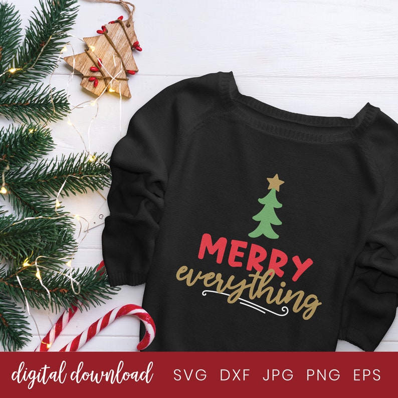 Christmas Svg Craft Bundle Christmas Svg for signs shirts sweater baubles /& ornaments Christmas Svg files for Cricut Christmas bundles