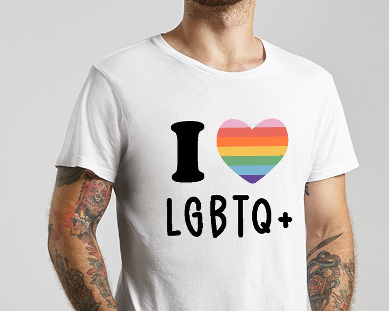 Pride SVG-paket, HBTQ+ Svg-paket, Pride Awareness Month Svg Cut-filer, Rainbow Svg-filer för Cricut, Gay Svg Cut-fil, Rainbow Clipart bild 6