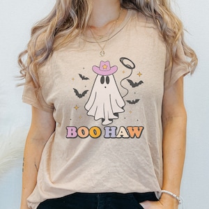 Boo Haw Png, Cowboy Halloween, Retro Halloween, Halloween PNG, Ghost PNG, Groovy Halloween, Cowboy Ghost Sublimation, Halloween Sublimation
