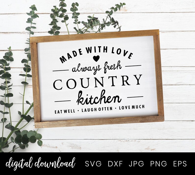 Free Free 309 Made With Love Kitchen Svg SVG PNG EPS DXF File