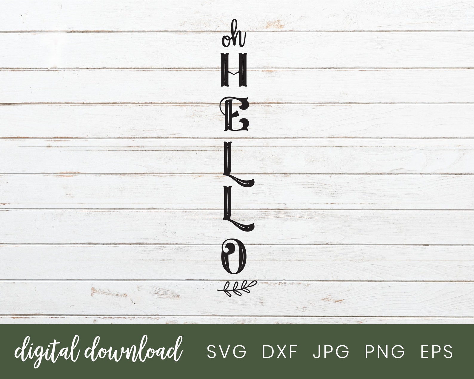 Porch Sign Svg Oh Hello Svg Home Sign Svg Home Clipart - Etsy