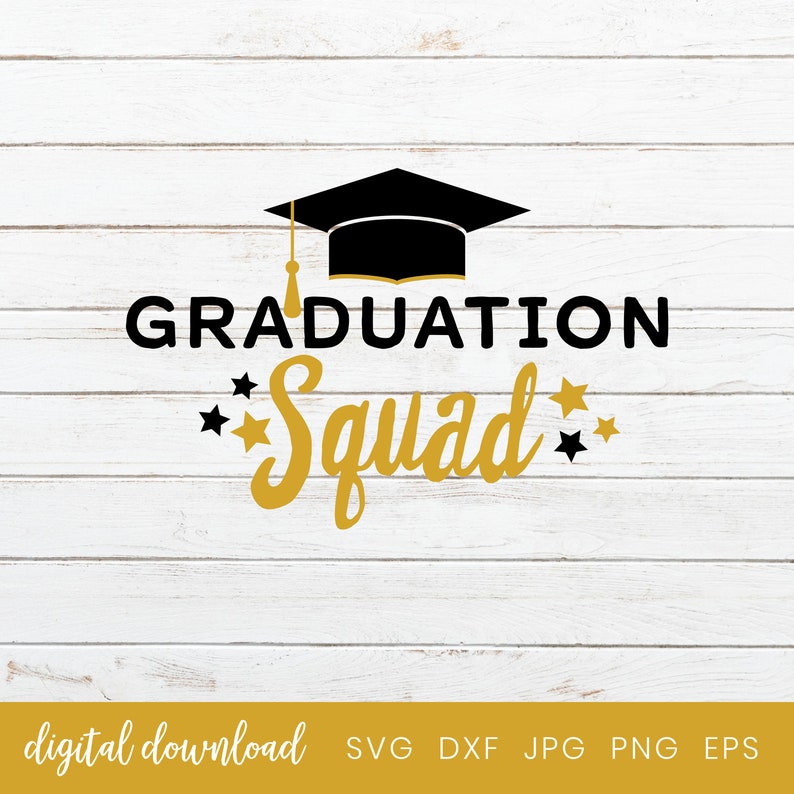 Download Graduation Squad SVG Tshirt Design Graduation 2020 SVG | Etsy
