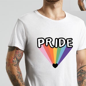 Pride SVG-paket, HBTQ+ Svg-paket, Pride Awareness Month Svg Cut-filer, Rainbow Svg-filer för Cricut, Gay Svg Cut-fil, Rainbow Clipart bild 9