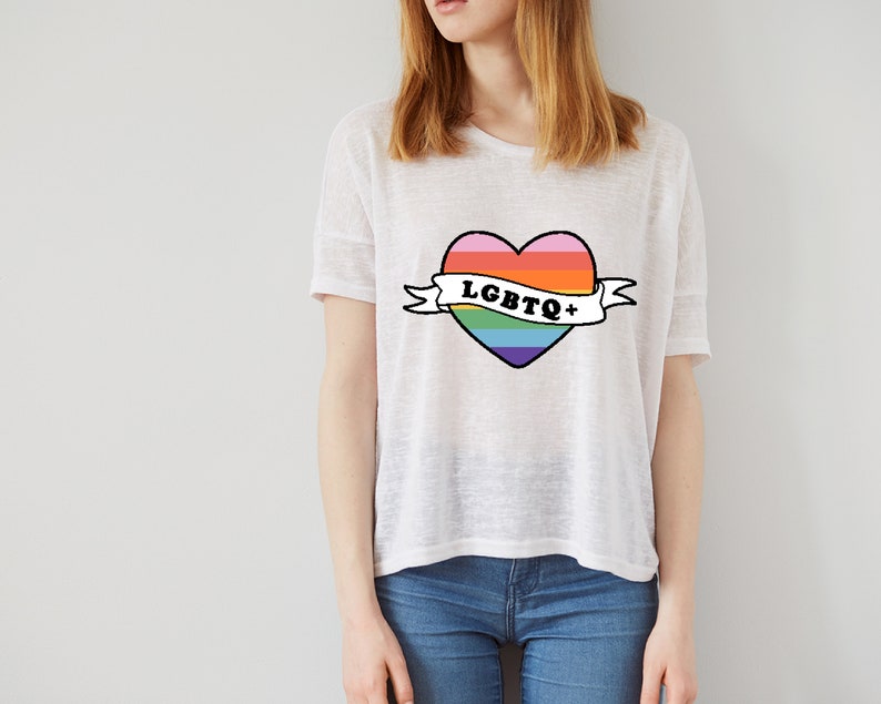 Pride SVG-paket, HBTQ+ Svg-paket, Pride Awareness Month Svg Cut-filer, Rainbow Svg-filer för Cricut, Gay Svg Cut-fil, Rainbow Clipart bild 7