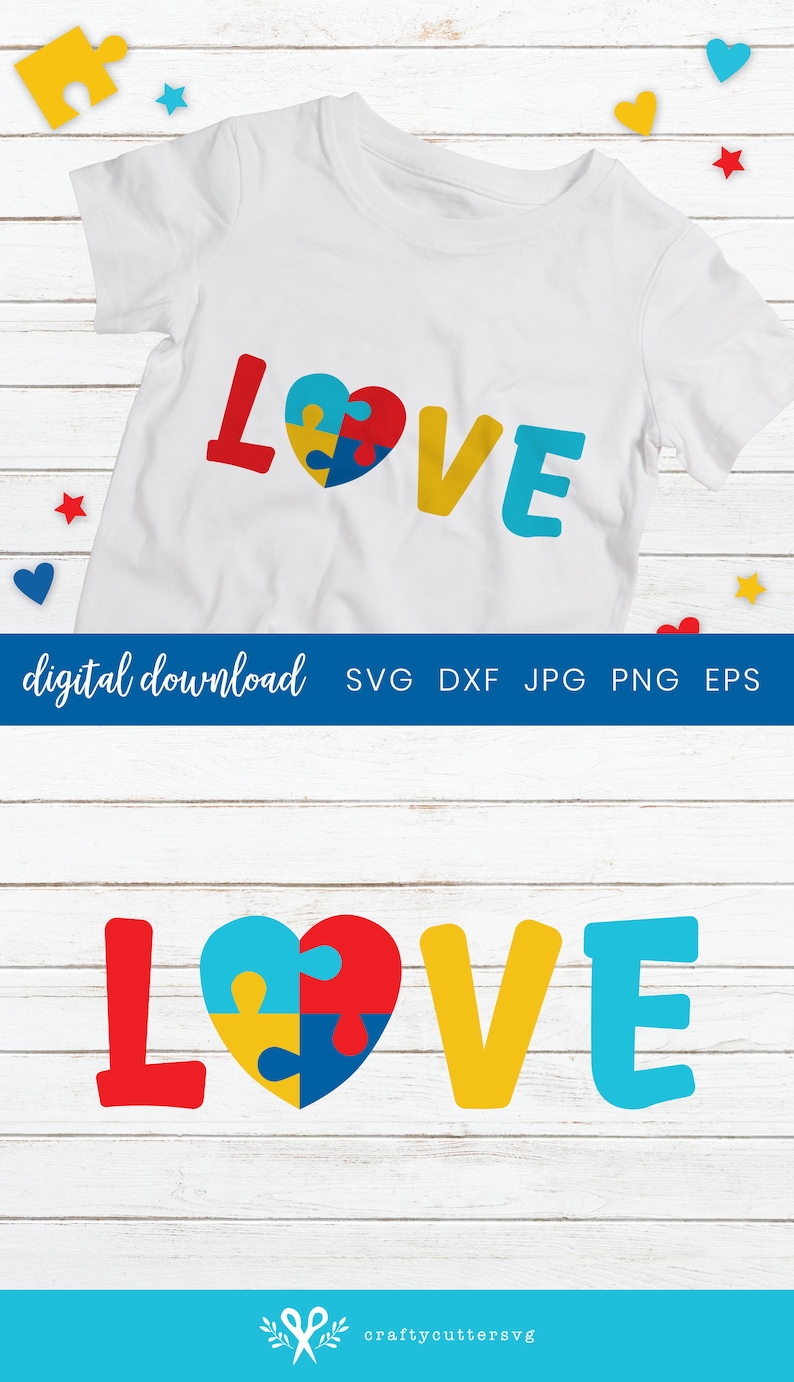 Free Free 191 Love Autism Svg SVG PNG EPS DXF File