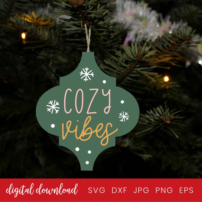 Download Christmas Svg files for Cricut Cozy Vibes Svg Arabesque ...