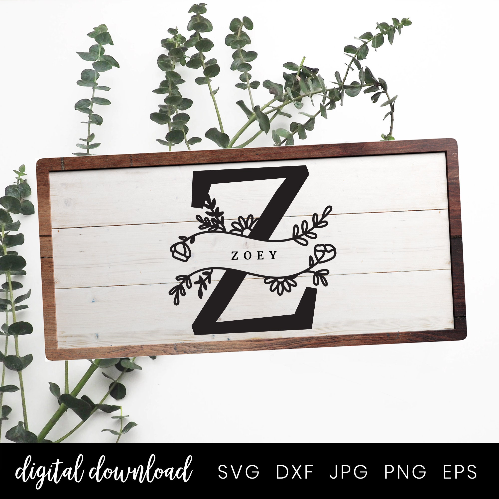 Z monogram split alphabet letter split monogram cut file  etsy Z monogram split alphabet letter split monogram cut file  etsy