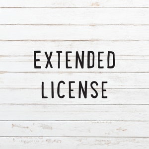 Extended license