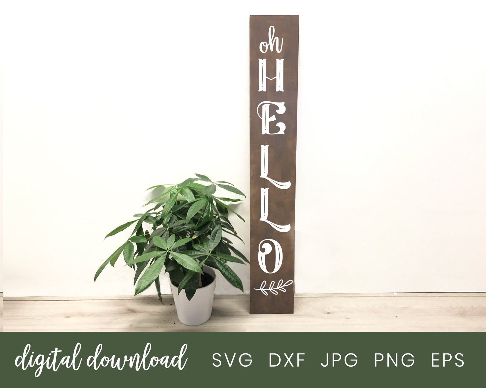 Porch Sign Svg Oh Hello Svg Home Sign Svg Home Clipart - Etsy