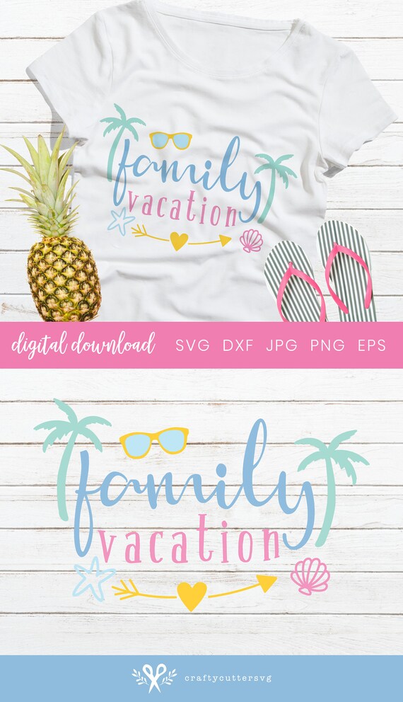 Download Family Vacation Svg Holiday T-Shirt Svg Palmtree ...