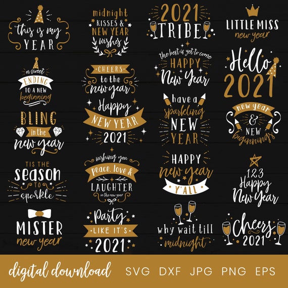 Download New Year Svg Bundle Pack 6 Svg Files Winter Svg File Sayings Quotes Svg For Cricut Pack Instant Download Day New Year Shirt 2 Clip Art Art Collectibles Jewellerymilad Com