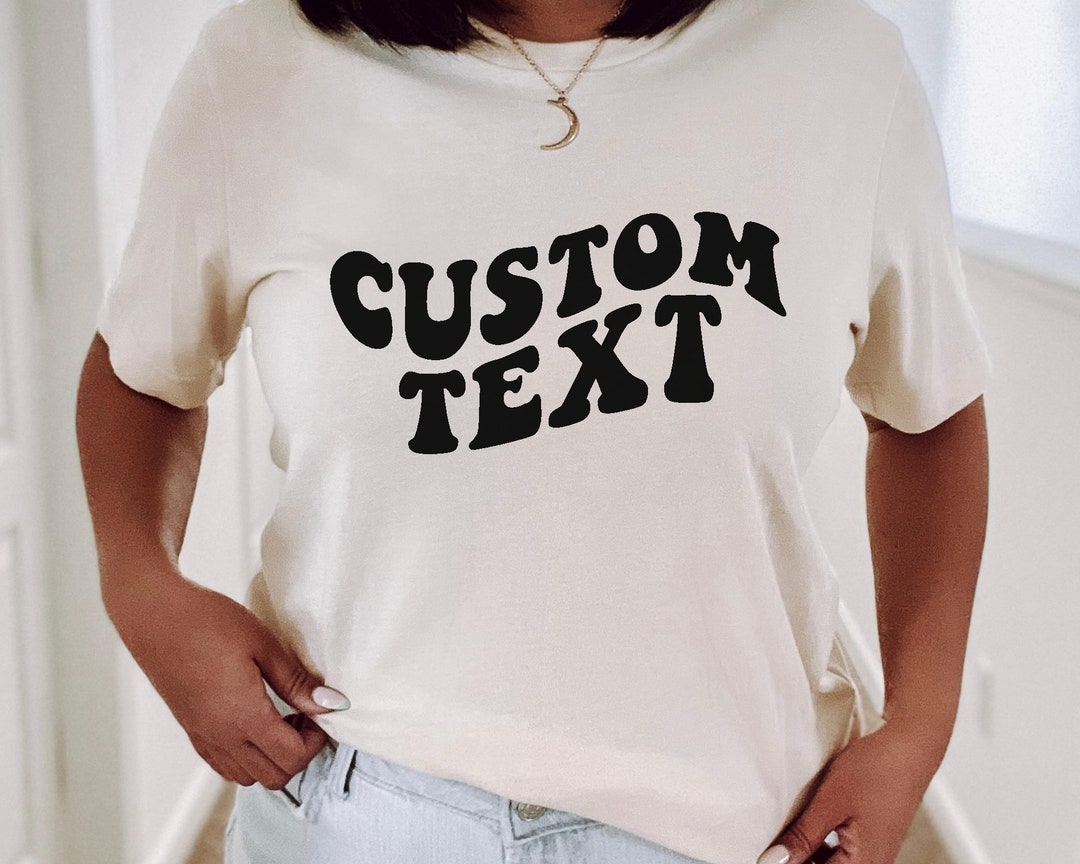 Customized Retro Text, Custom Wavy Text Svg, Personalised Svg, Retro ...