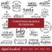 Christmas Svg Bundle, Christmas svg files for cricut, Christmas svg for signs, Christmas bundles, Christmas Sign Making SVG Cut File Bundle 