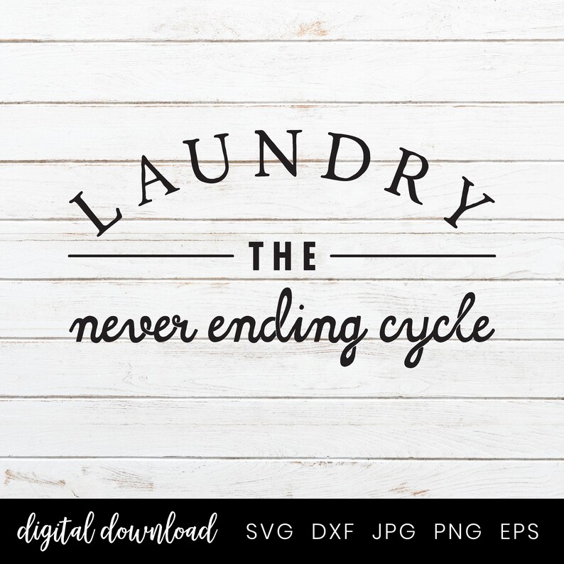 Funny Laundry Room Decor Sign Svg File Rustic Laundry Etsy