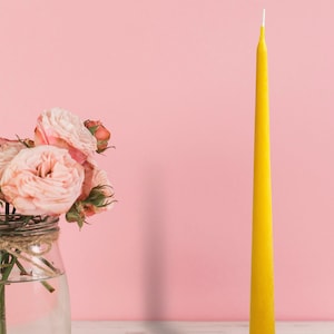 Long beeswax candle, Natural Beeswax Candle, Pure Beewax Candle, Natural Beeswax Candles, Handmade Candles, Gift Candles,votive candles