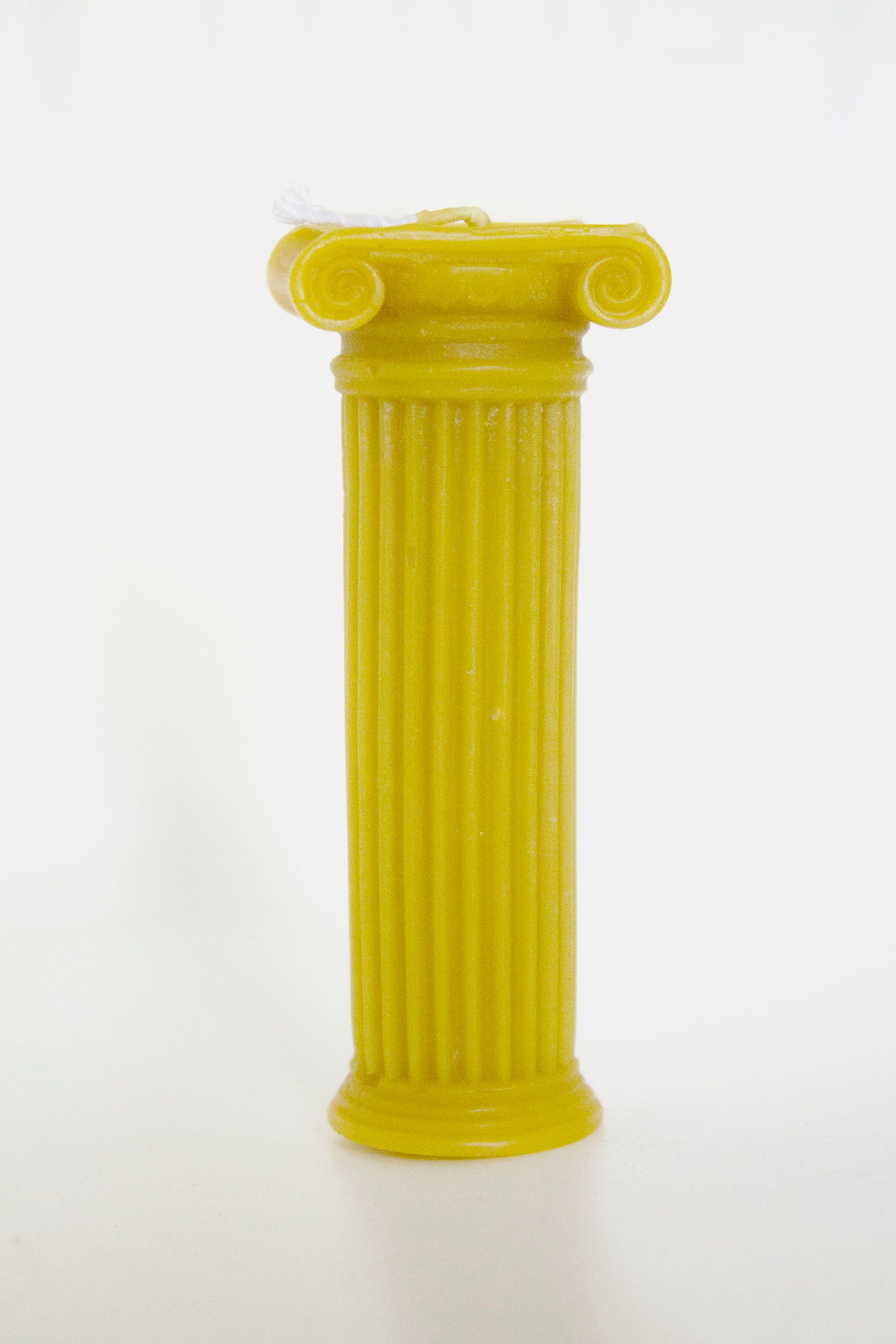 Rome Pillar Candle, Greek Column Candle, Beeswax Candle, Natural