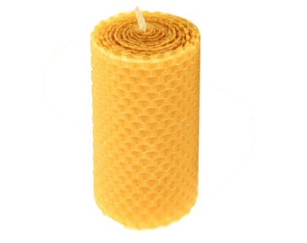 Pure Beewax Honeycomb Candle Hand-rolled Candle Organic Beeswax Candle 100% Organic Beeswax Candles Natural Candle Handmade Candles