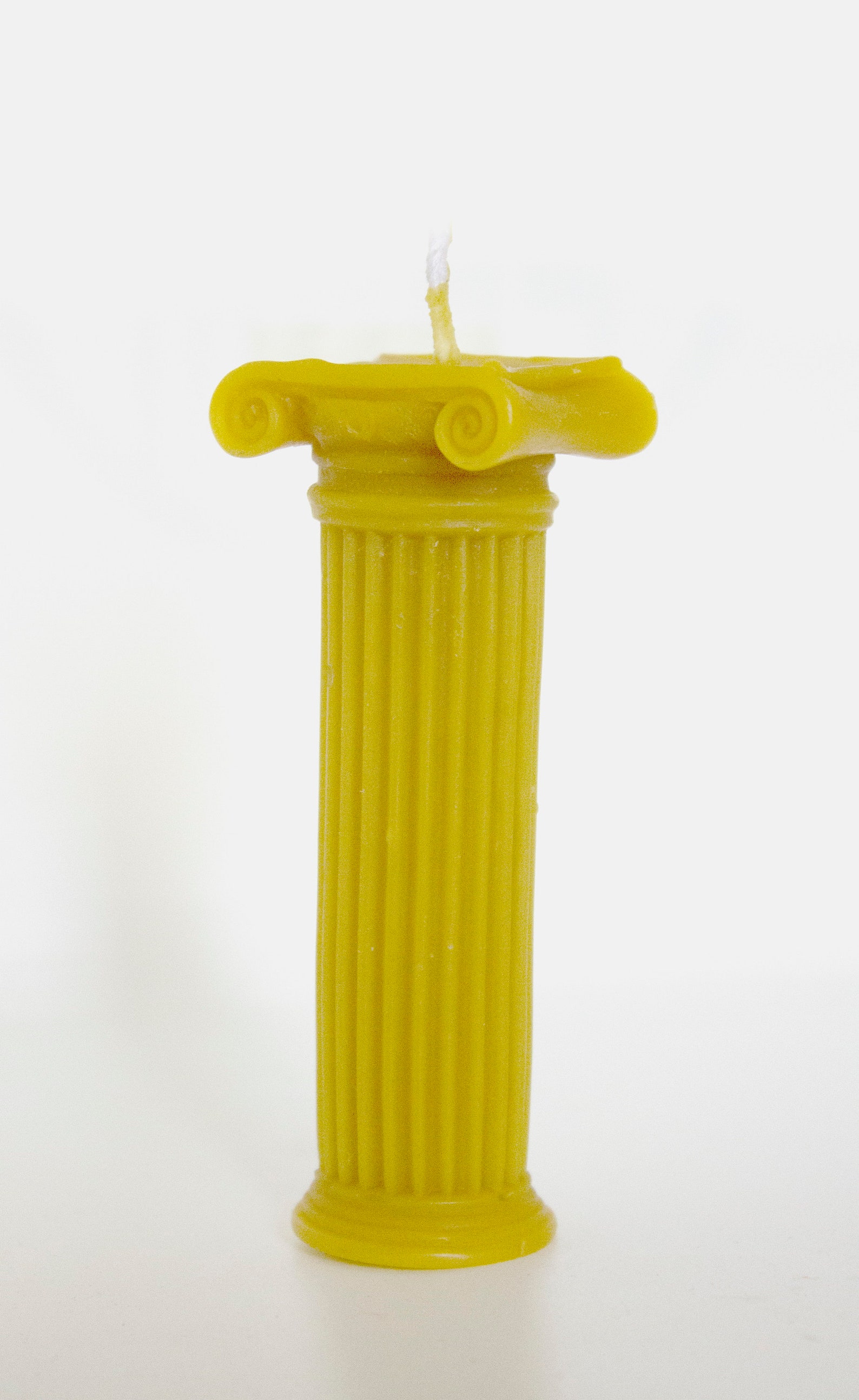 Rome Pillar Candle Greek Column Candle Beeswax Candle Etsy Australia
