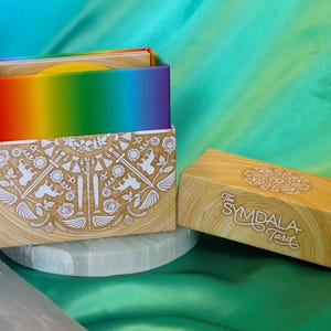 Tarot Card Deck • Symdala Tarot • Unique Tarot Cards • Artistic Tarot Deck • Esoteric Gifts • Occult Art • Divination Tool image 3