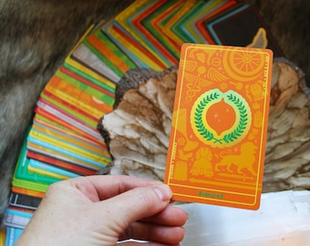 Tarot Oracle Cards • Tarot Assembled: Rider Waite Smith Symbol Deck • Esoteric Gifts • Occult Art • Divination Tool