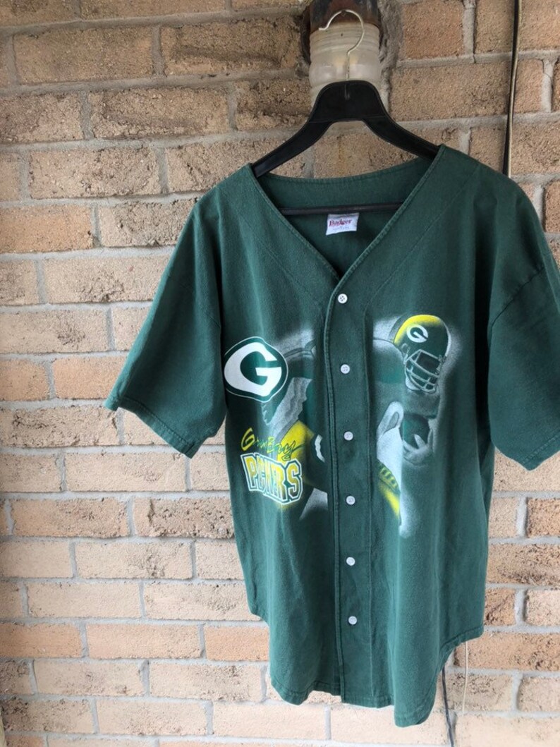 packers baseball jersey