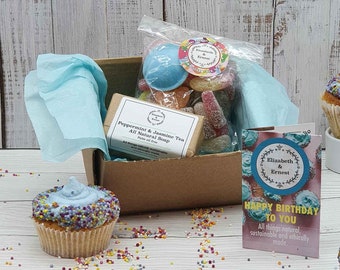 Sustainable Birthday Mini Gift Set | Hand Made Soap Bar | Vegan Sweet Pick And Mix | Affordable Gift