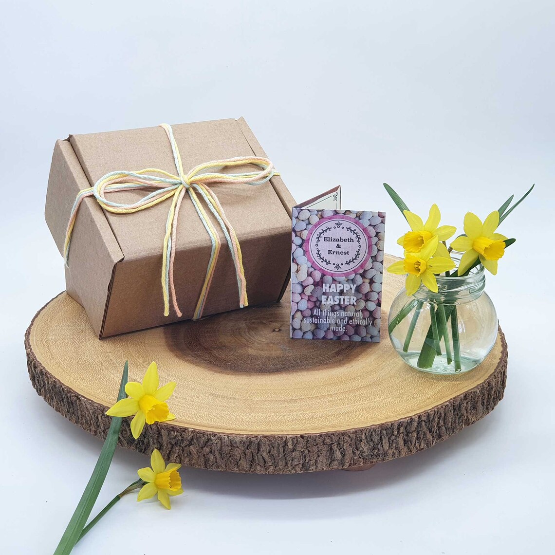 Easter Goodies Gift Box Sustainable Plastic Free Gift Box Etsy