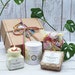 Sustainable Eco-Friendly Spa Gift Box | Soy Wax Candle | Soap Bar | Seed Balls | Vegan Sweets | Plastic Free | Birthday Present | Thank You 