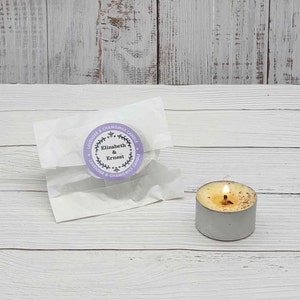 All Natural Soy Wax Tea Light |  Scented With Essential Oil